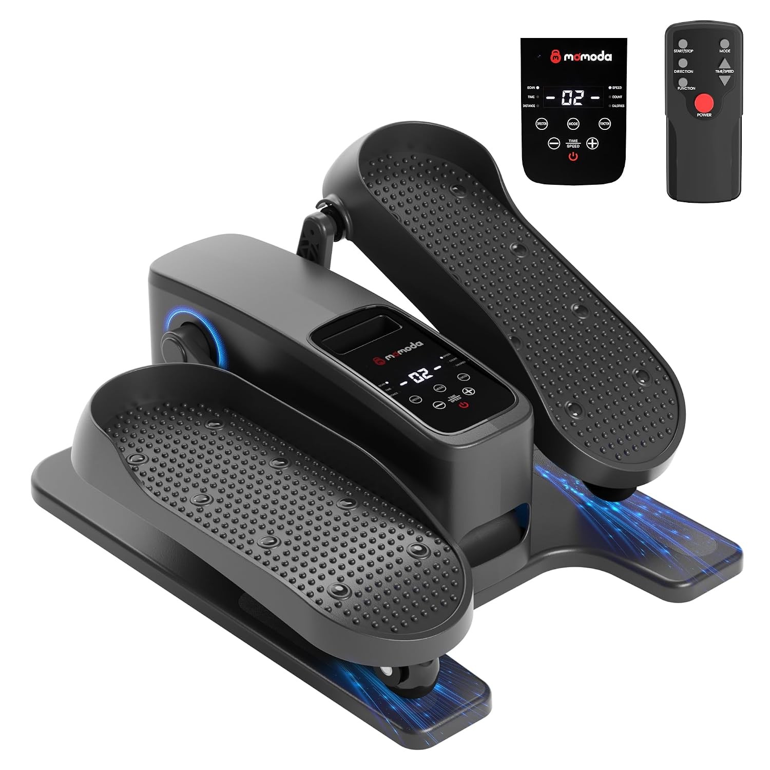 Under Desk Electric Seated Pedal Elliptical Machine Home Workout Equipment