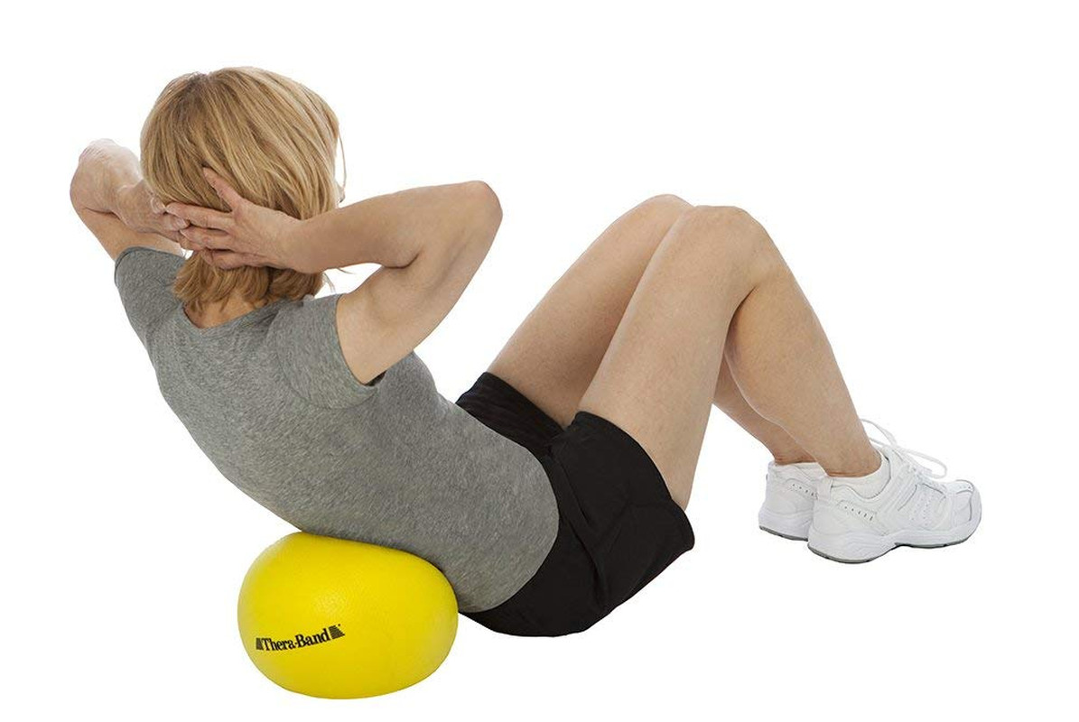 Mini Ball, Small Exercise Ball for Yoga, Pilates, Abdominal Workouts, Shoulde...