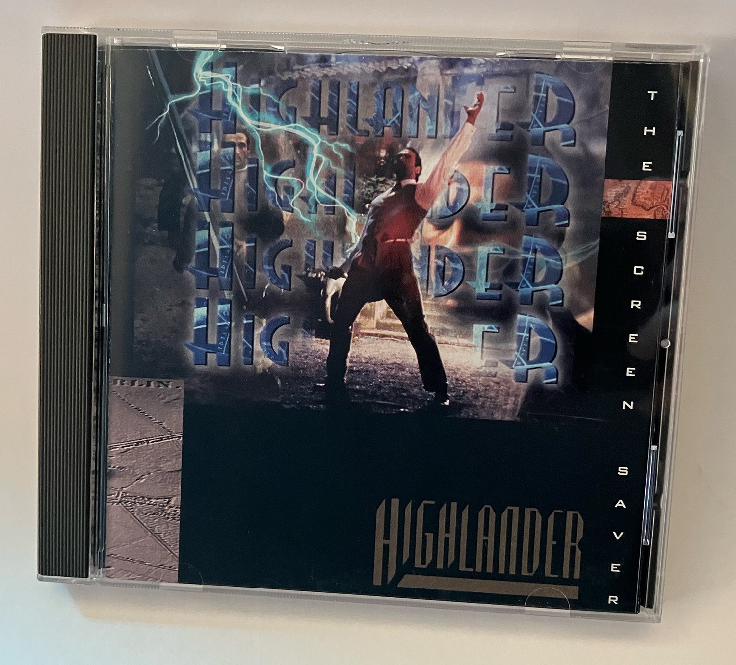 Highlander: The Screen Saver. Vintage Software PC or MAC 1996. FREE shipping.