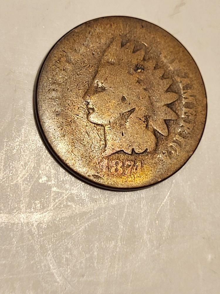 1874 Indian Head Cent CHEAP !!
