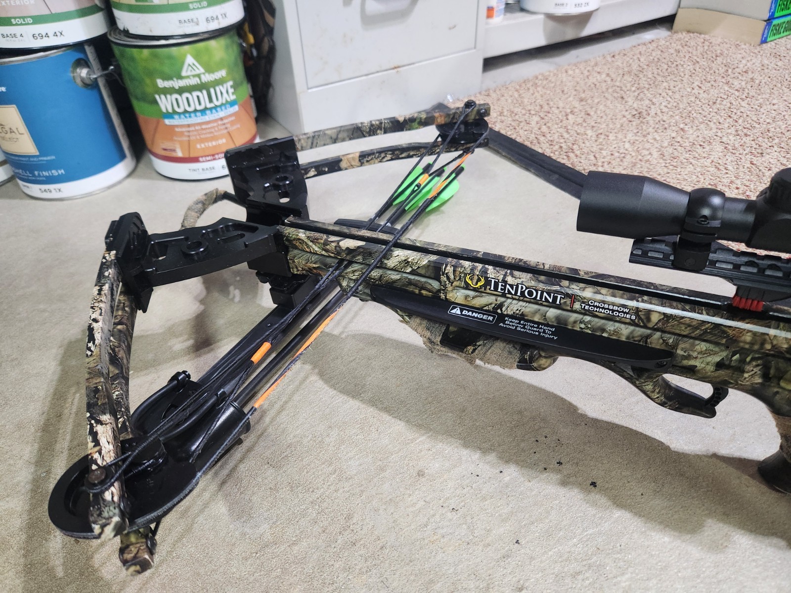 Ten point crossbow