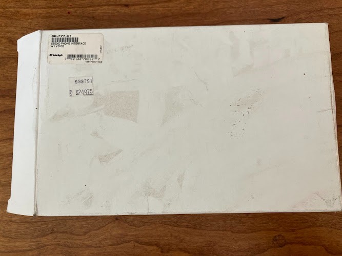 60-777-01 - Superbus 2000 Phone Interface