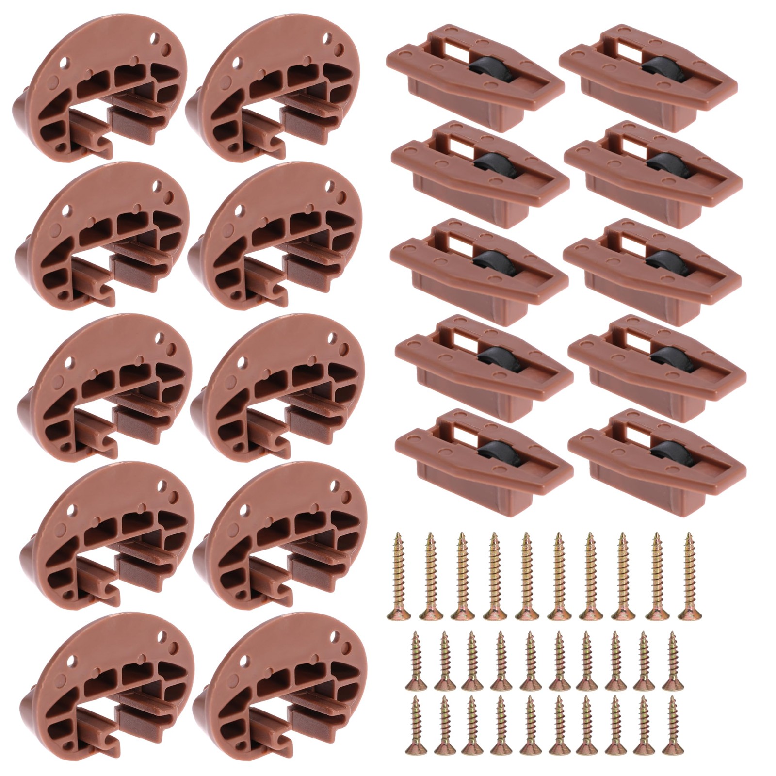 10PCS Drawer Slide Track Guide Glide for kenlin for Rite Trak 2 for Center Mo...