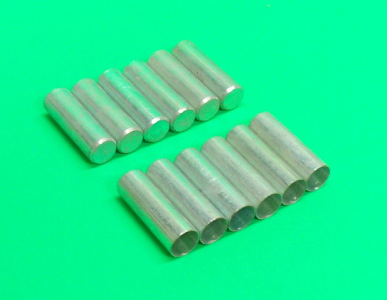 Vintage Parallel Traditional Blunt Points for Wooden Arrows - 125 gr. - Dozen