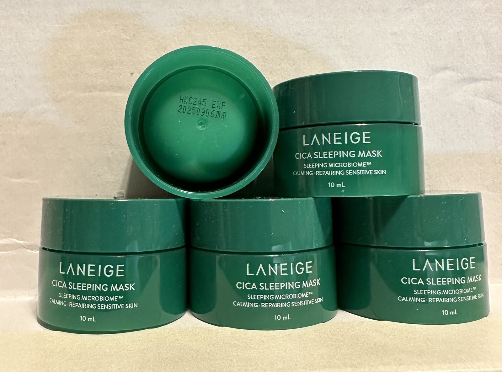 Laneige Cica Sleeping Mask Face Care Moisturizing 10ml x 5pcs. Newest Version