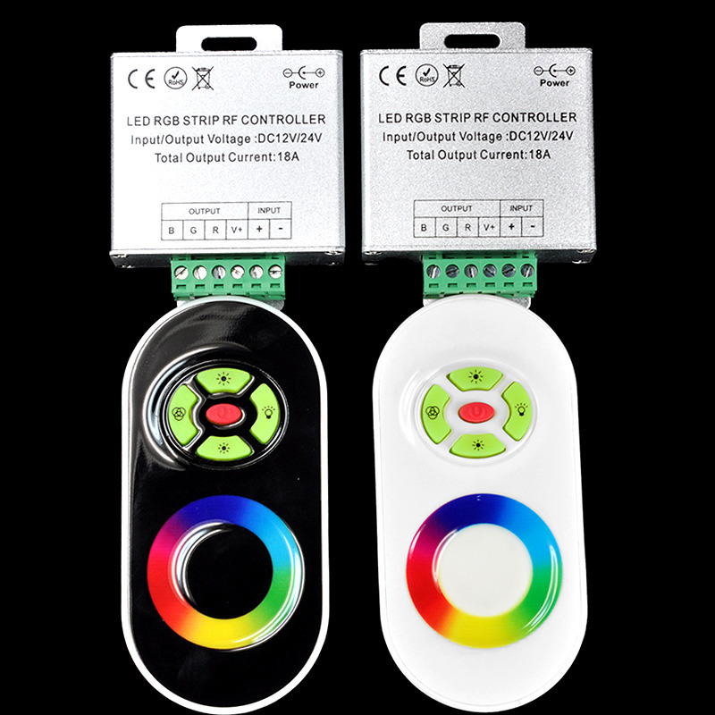 LED RF Touch Panel Wireless Remote Controller For 5050 2835 RGB Led Strip Light