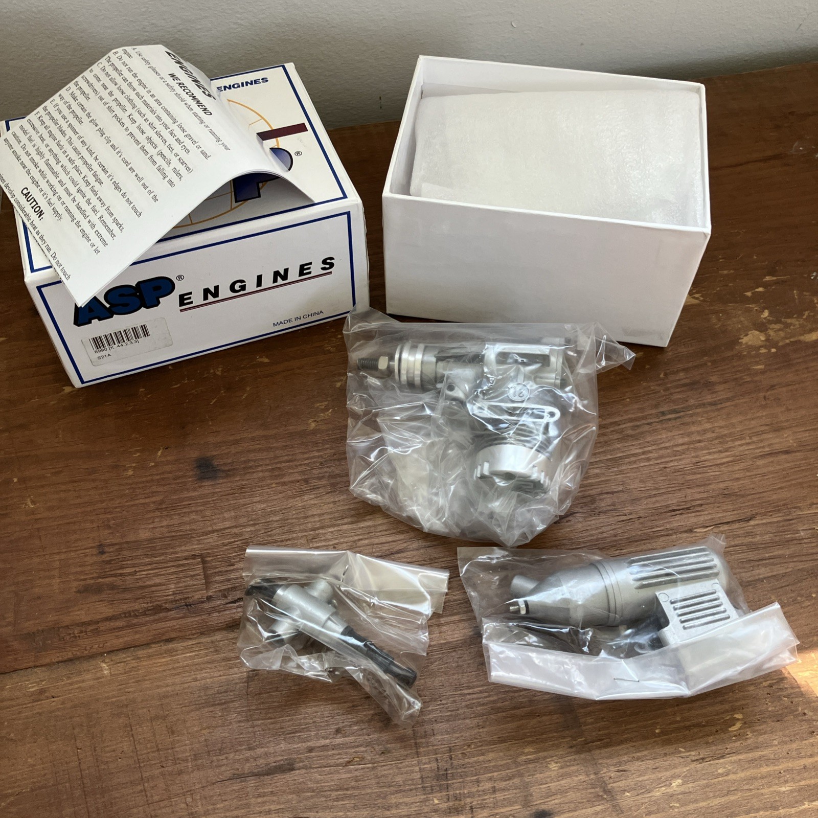 ASP 21 .21 Engine - ASP S21A ASP 21A for RC