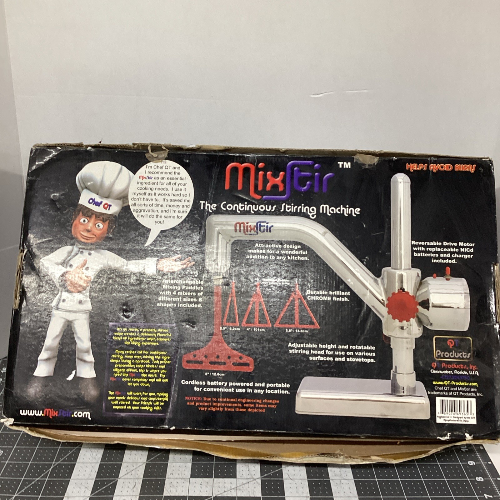 The Ultra Fabulous Mix Stir The Continuous Stirring Machine Open Box