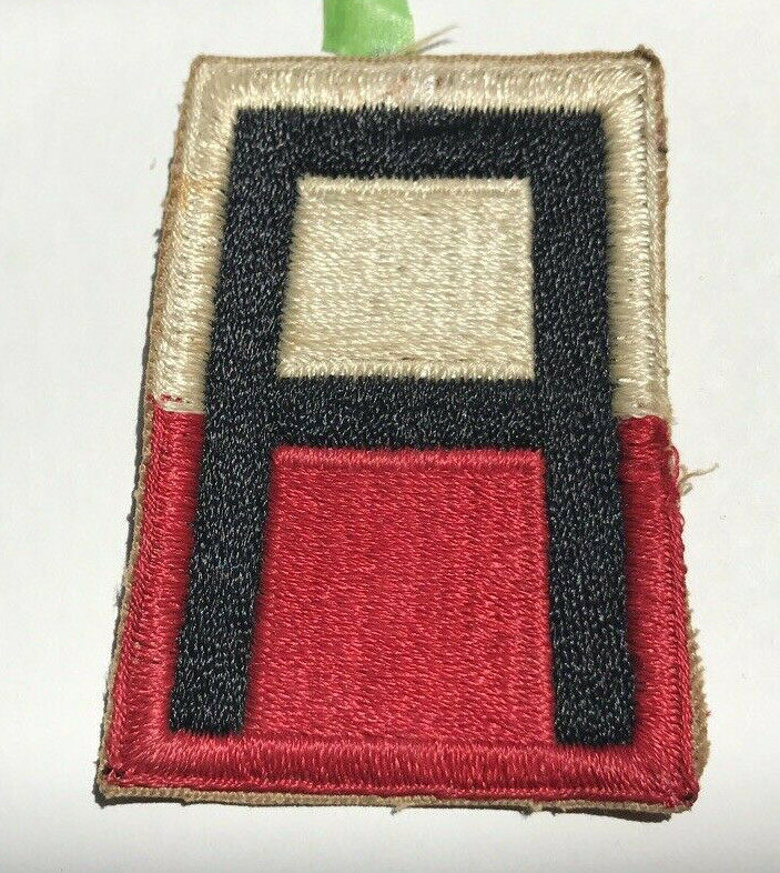 USA WWII 1st Army Class A Shoulder Patch (2) No Black Boarder