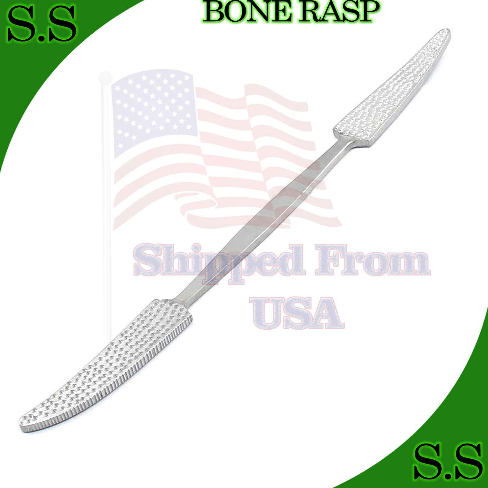 BONE RASP 11" ORTHOPEDIC SURGICAL INSTRUMENTS NEW