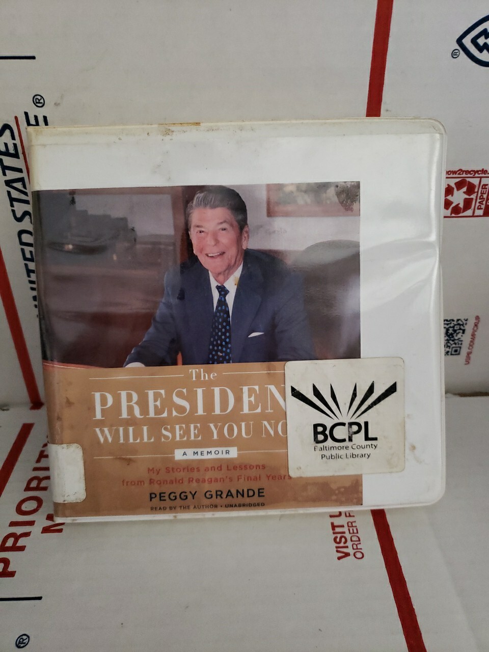 Shelf194 Audiobook~ THE PRESIDENT WILL SEE YOU NOW, PEGGY GRANDE, UNABRIDGED