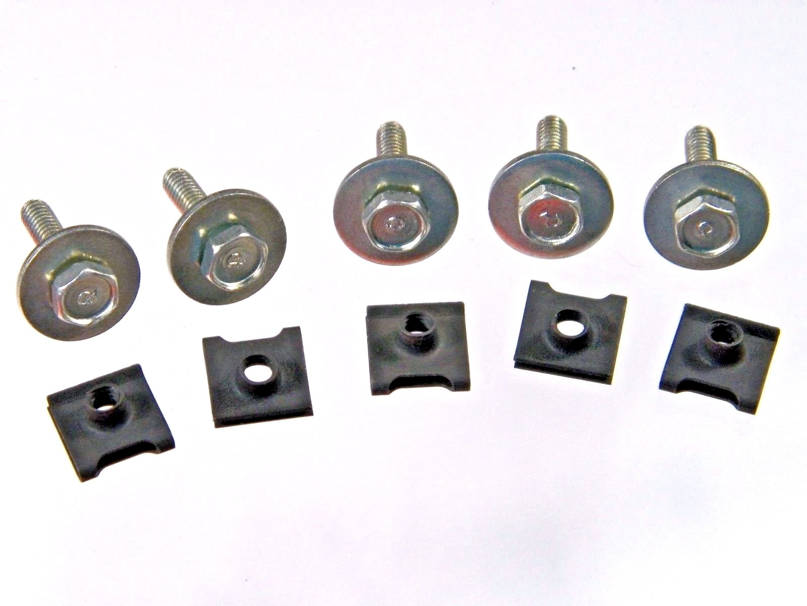 Radiator Shroud Bolts & Clips For 66-70 Mopar B Body Satellite Charger #1200