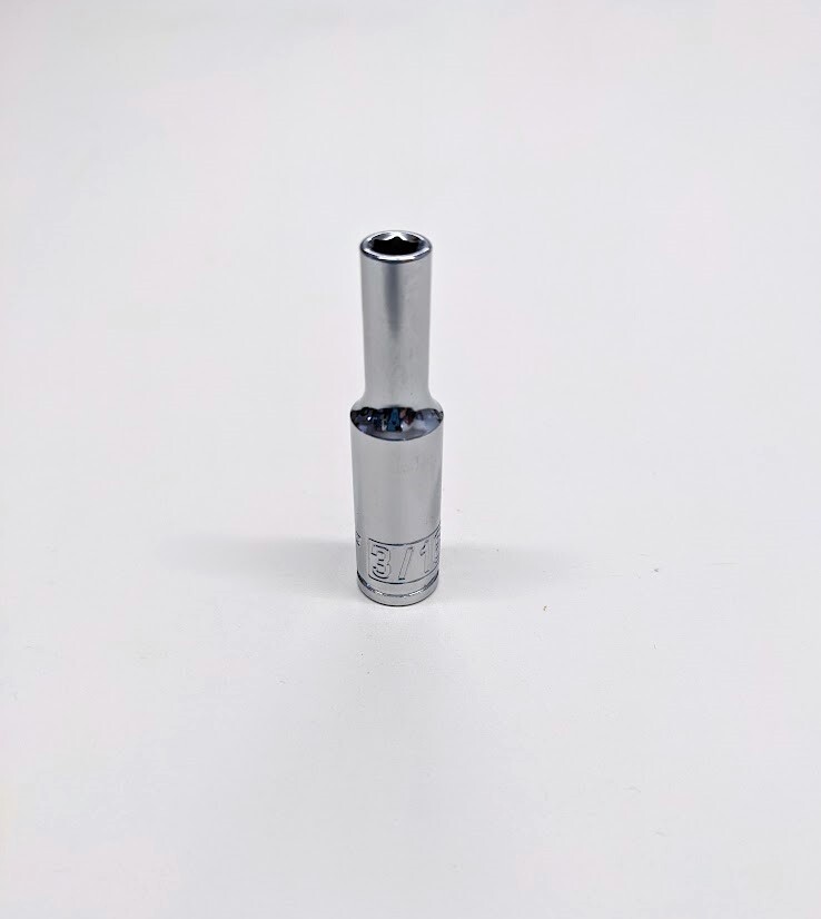 Pittsburgh 1/4" Drive 6 Point SAE Deep Socket - PICK YOUR SIZE