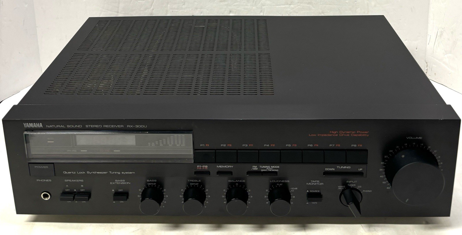 Yamaha RX-300U Natural Sound Stereo Receiver *Tested & Working