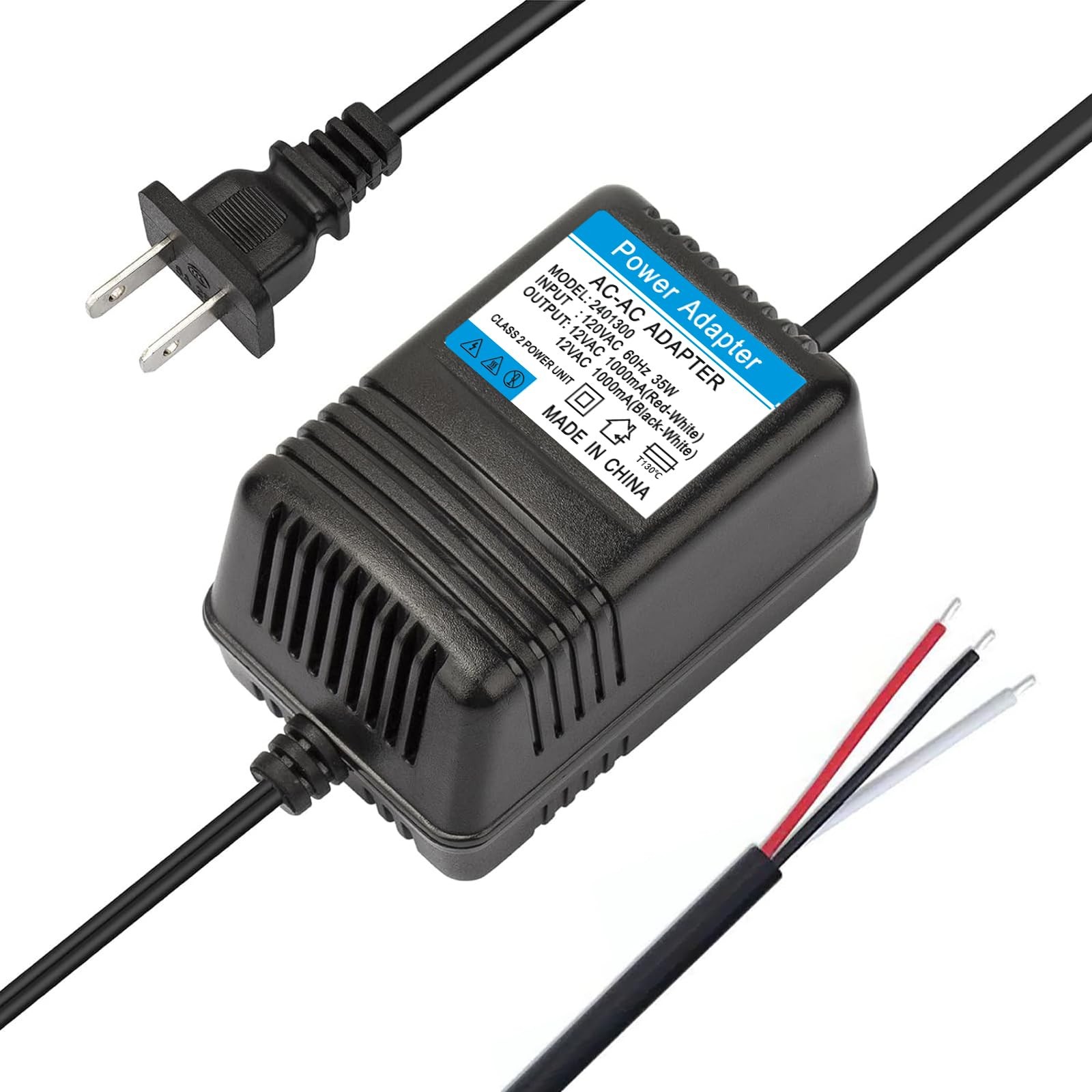 24VAC Indoor Sprinkler Controller Transformer Replacement for 526500 Power