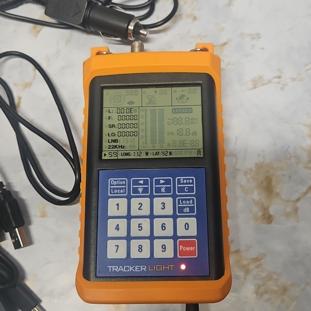 Orbital TRACKER LIGHT OTM 500 Digital Satellite Meter 950-2150MHz Untested