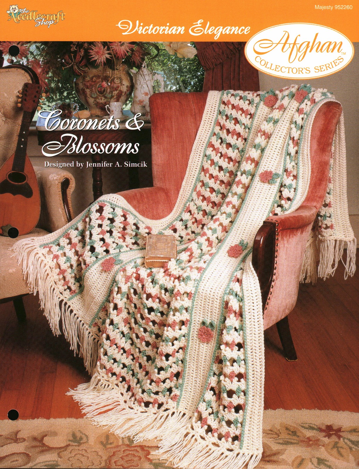 Coronets & Blossoms - Victorian Elegance | Needlecraft Shop Afghan Series 952260