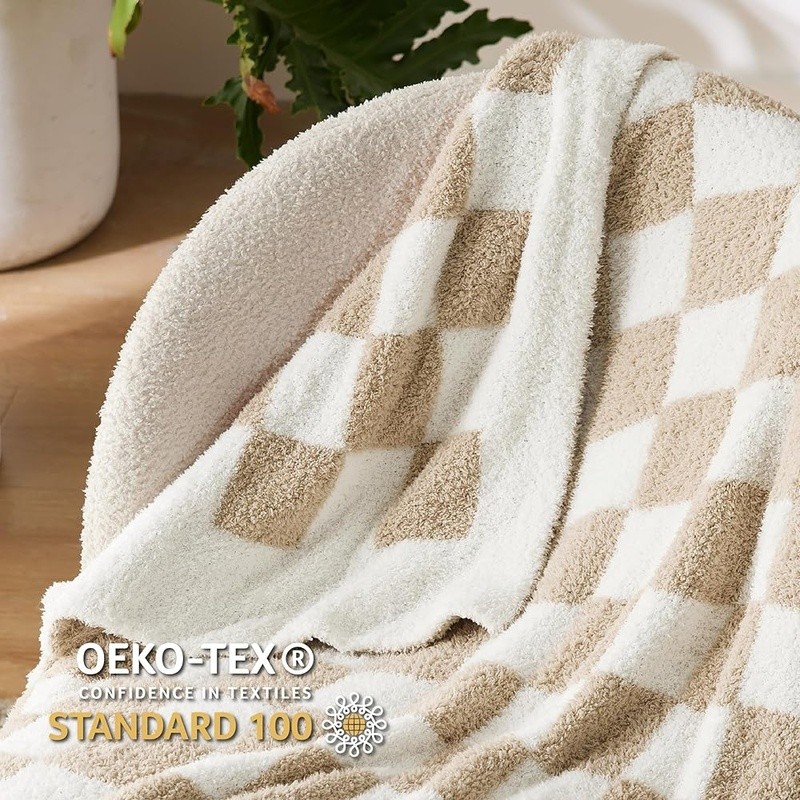 Ultra Soft Cozy Throw Blanket Warm Lightweight Microfiber Decorative Fall Gift