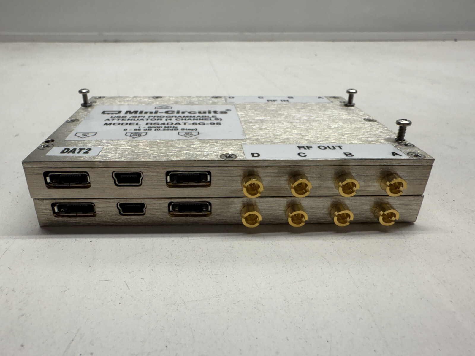 Mini-Circuits USB/SPI Programmable Attenuator (4 Channels)
