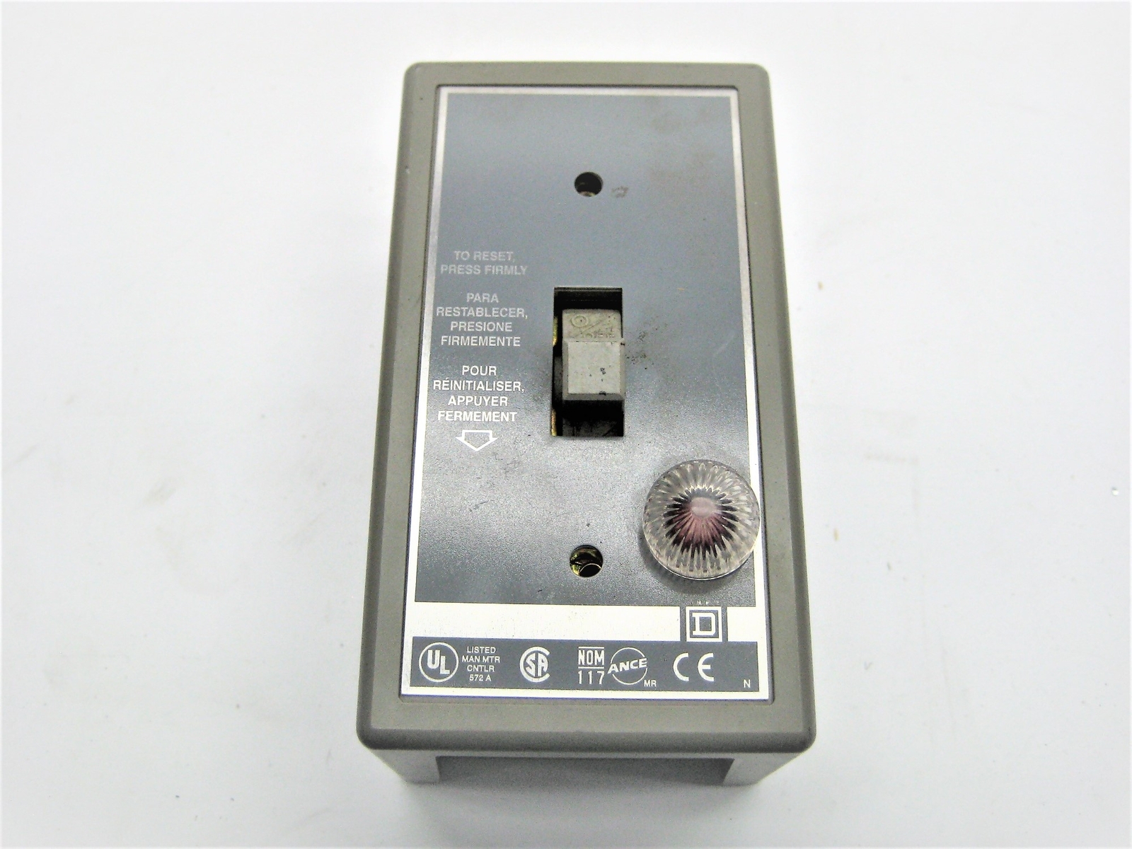 SQUARE D 65013-037-09E STARTER SWITCH NSNP