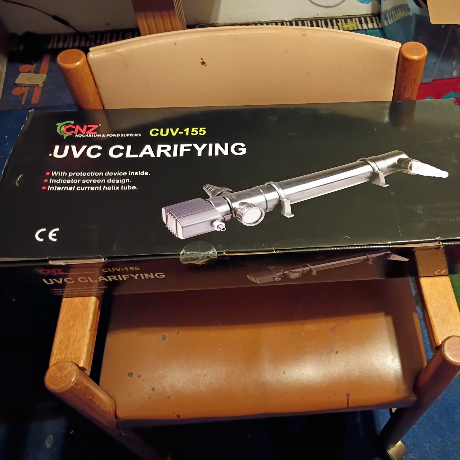 CUV-155 Clarifier for Pond and Aquarium, 55-watt