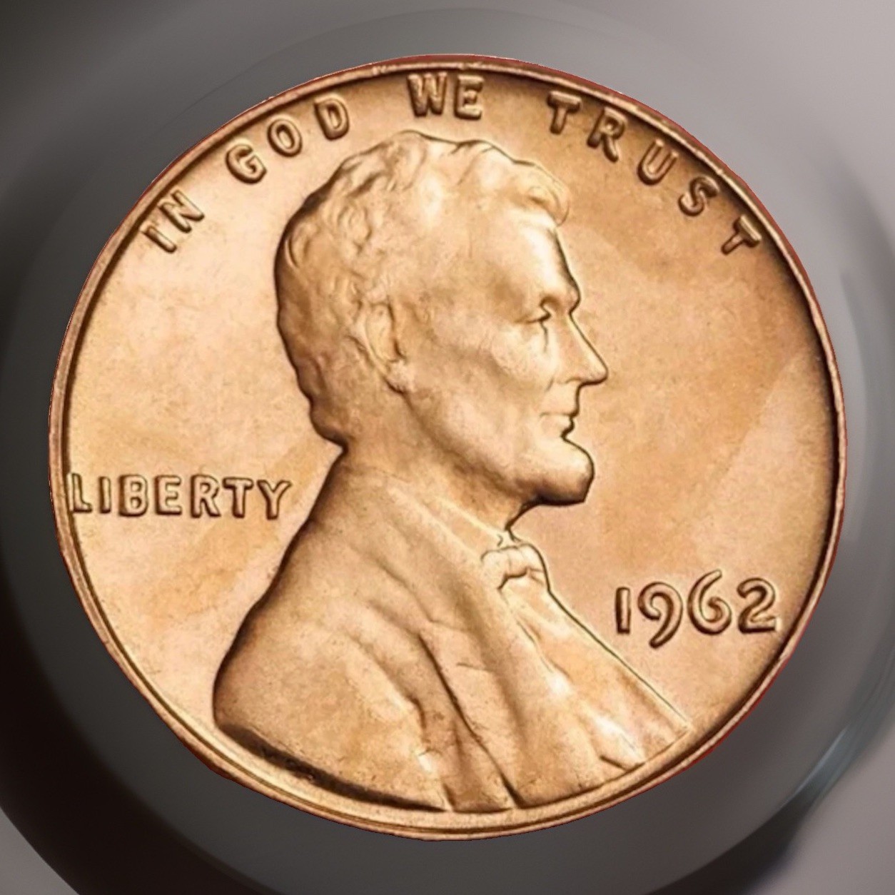 1962-P Red Gem Lincoln Cent Brilliant Uncirculated Fast S&H W/Tracking