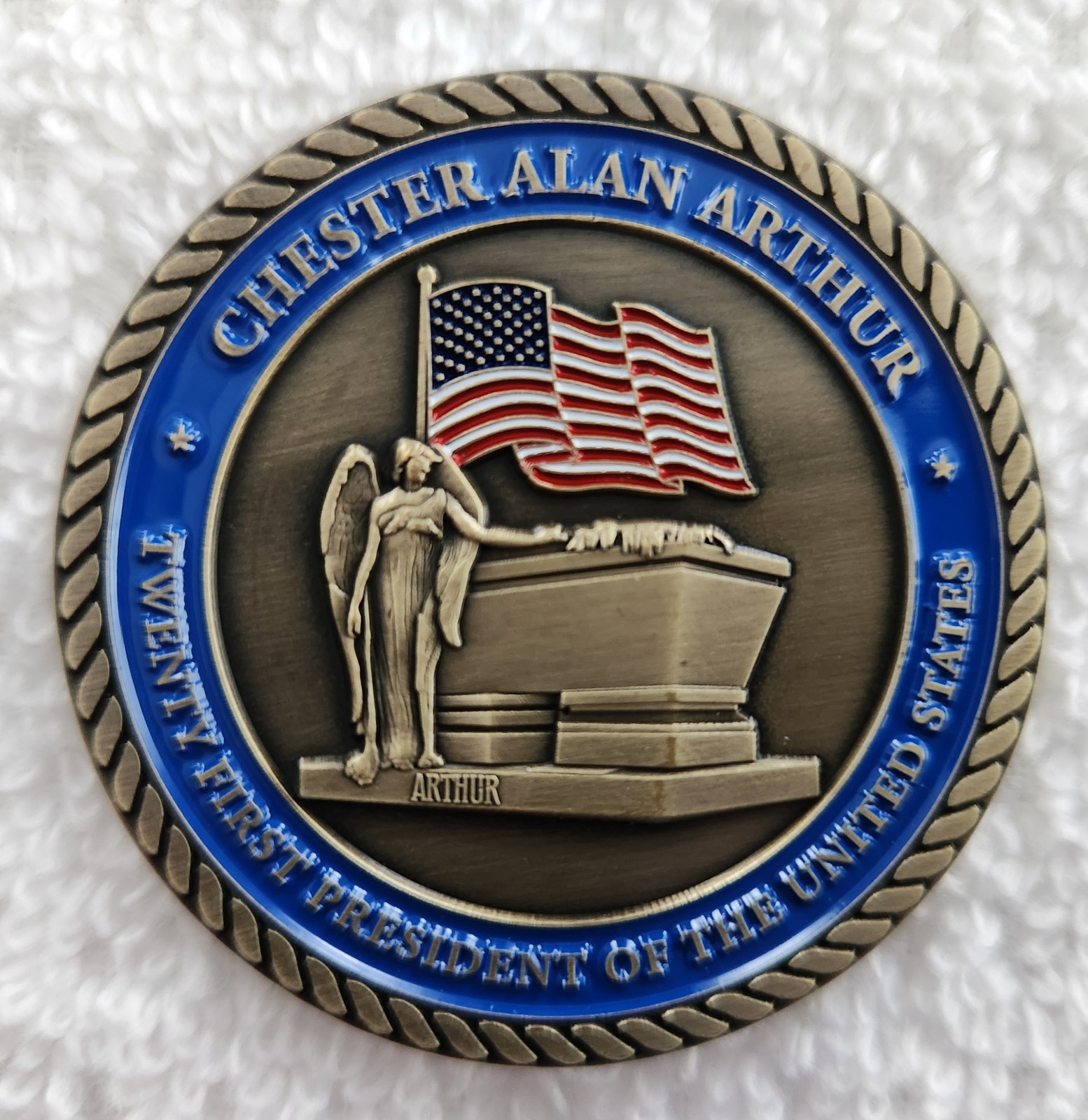 President Chester A. Arthur  Challenge Coin
