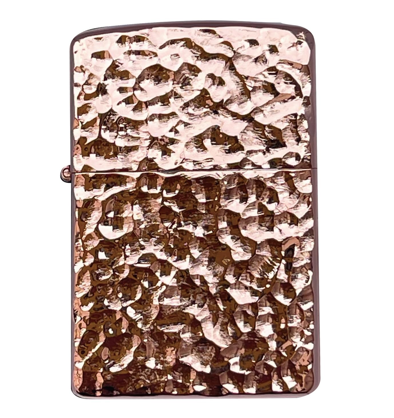 ZIPPO Copper Plated Oil Lighter Double Engraved Brass Windproof New in Box