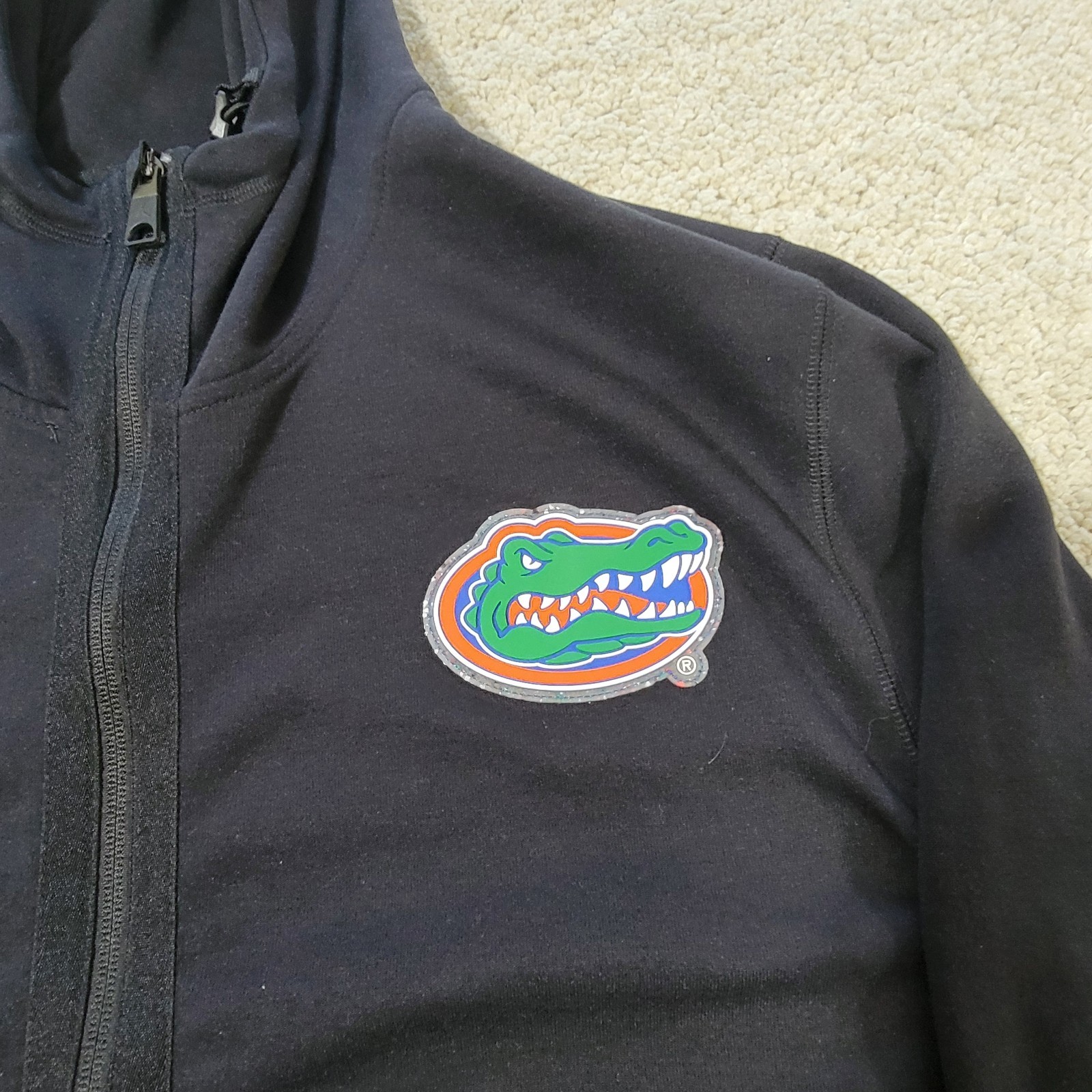 Nike Air Jordan Florida Gators Zip Up Hoodie Sweatshirt Pullover Adult Size XL