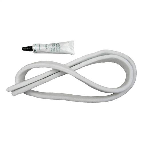 Dryer Drum Felt Seal, Lower #5303937183 for Electrolux, Frigidaire, White-Westin
