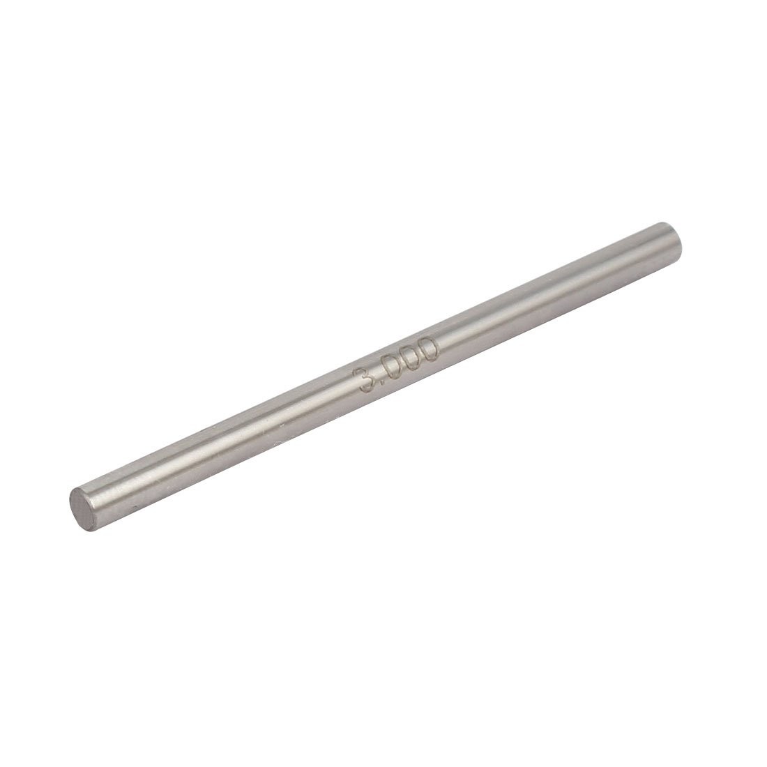 uxcell® 3mm Dia 50mm Length Cylindrical Pin Gage Gauge Measuring 3mm, Silver