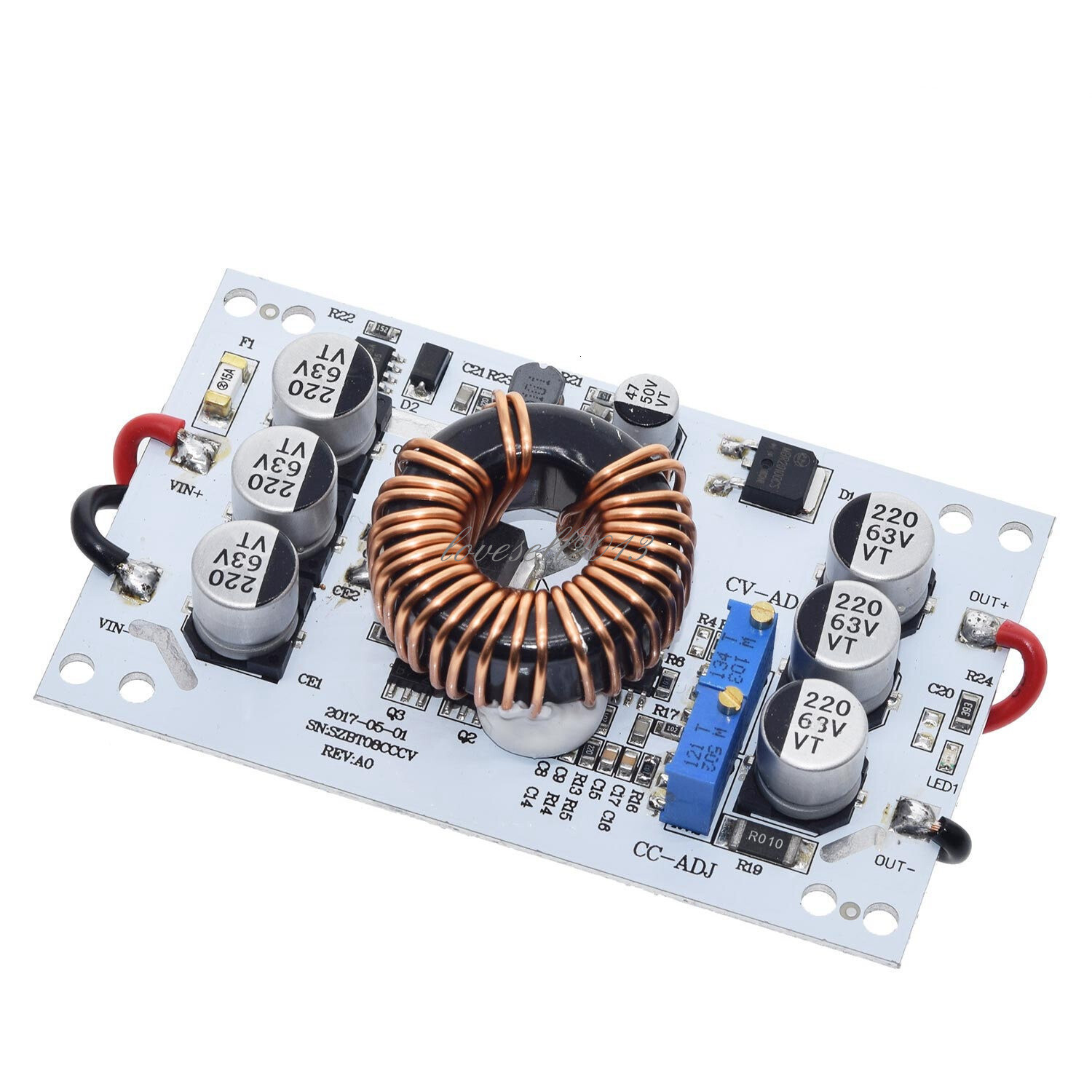 600W DC-DC Boost 10A Step Up Constant Current Power Supply Module LED Driver
