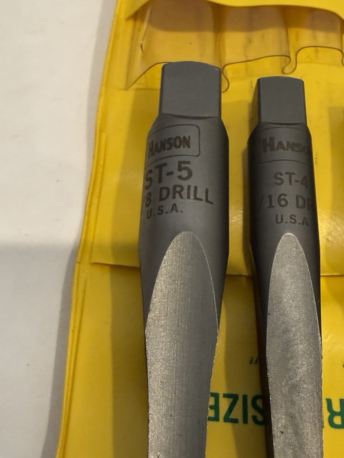 New Irwin 52625 Four Piece Set Screw Extractor Set, ST 2 Through ST 5