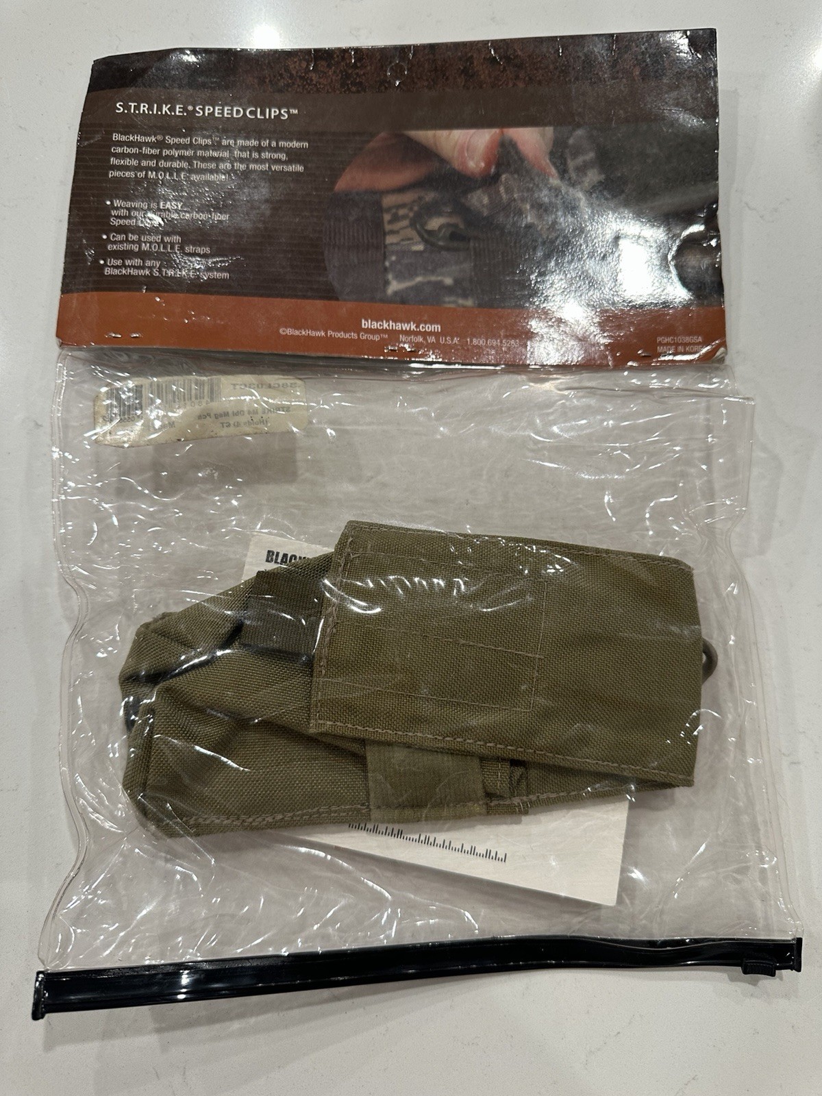 Blackhawk S.T.R.I.K.E. Speed Clips M4 DBL 2 Pack New In Package (holds 4)