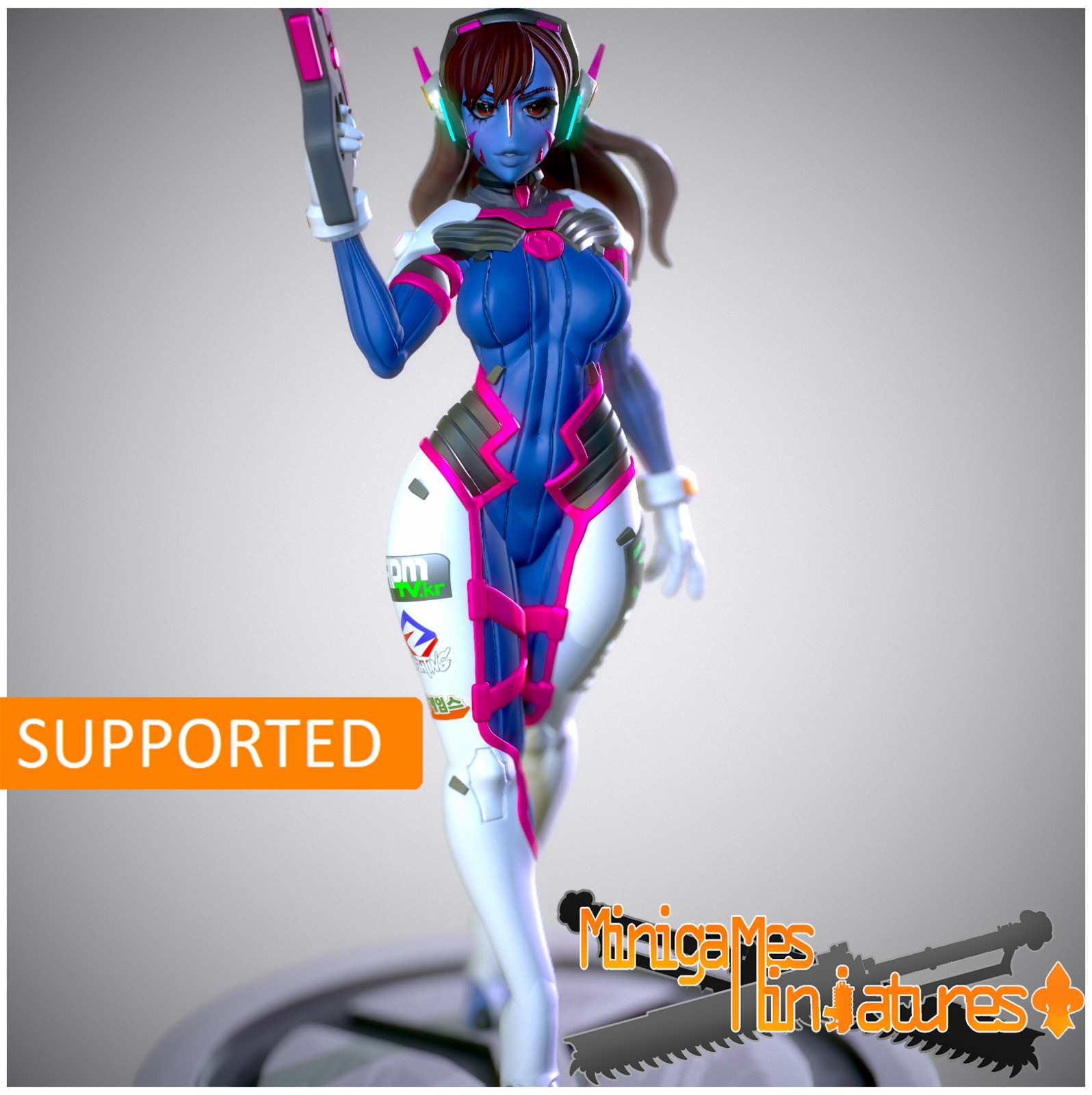 Greater Good Pilot DVA by Minigames Miniatures 28-32mm scale print
