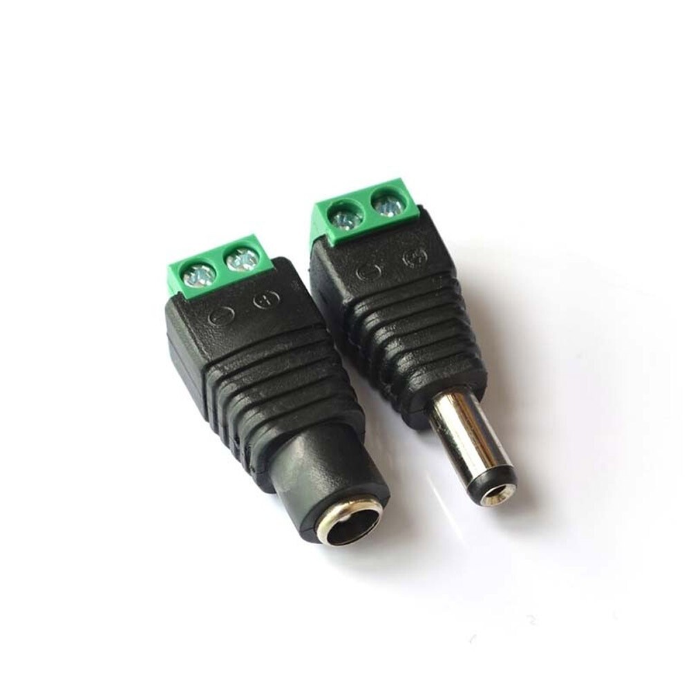 3.5*1.3MM Male / Female DC Power Plug / Jack Connectors for LED CCTV Electronics