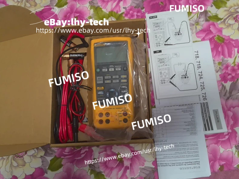 Fluke 725 Multifunction Process Calibrator new#Ilh