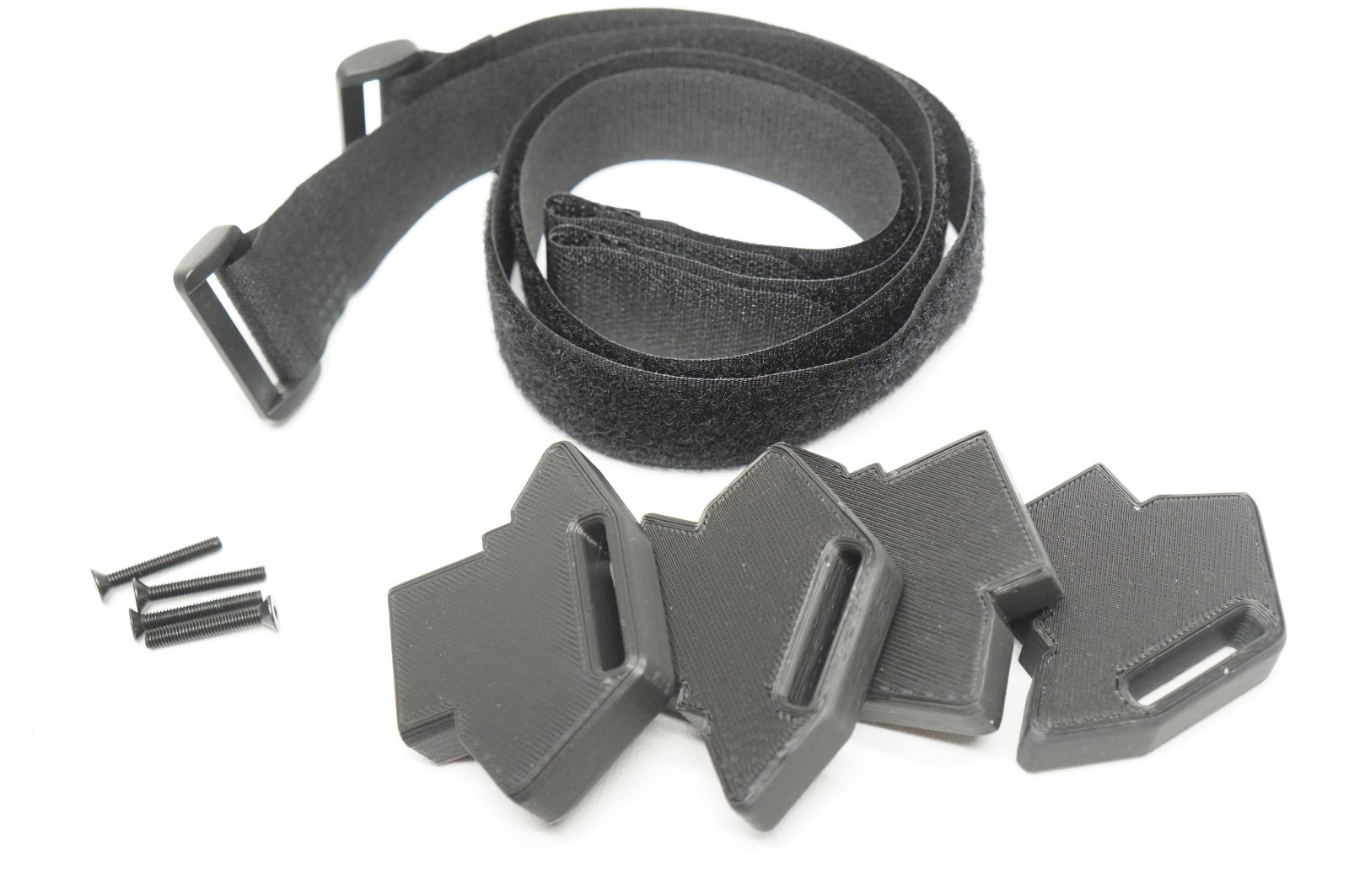 Battery Hold Down Mounts / Straps - Compatible w/ Traxxas XMAXX XRT & Sandcar