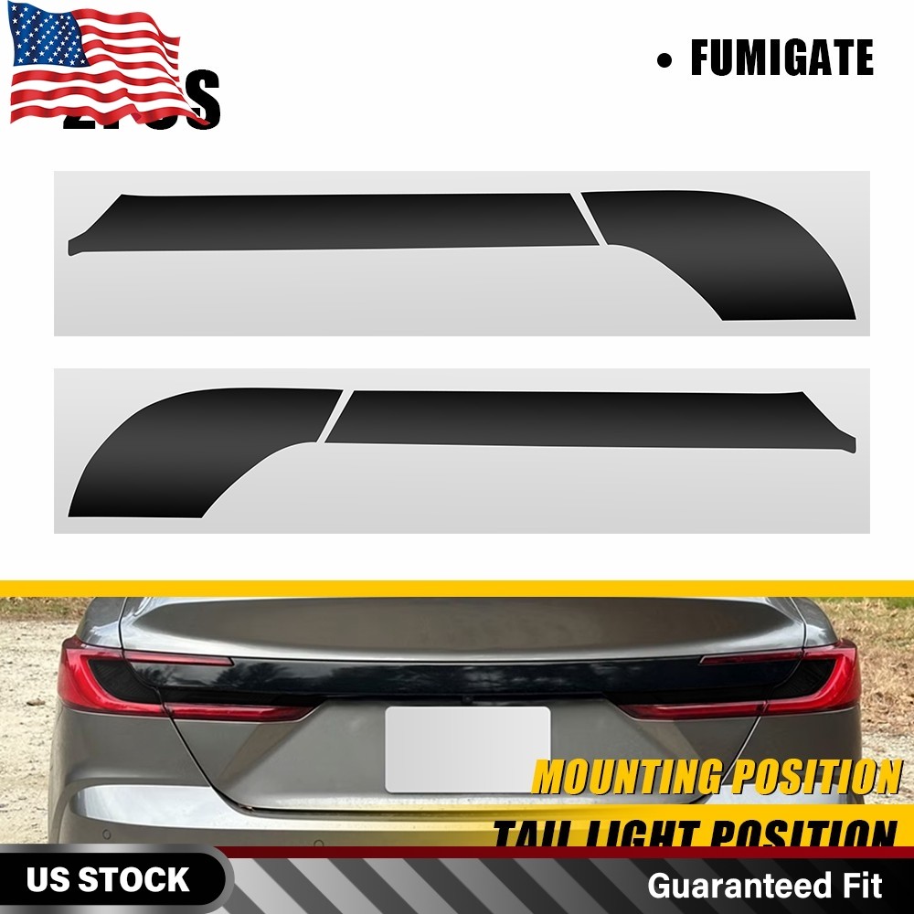 2PCS PreCut Vinyl Tint For 2025-26 Toyota Camry Tail Light Vinyl Overlay Cover