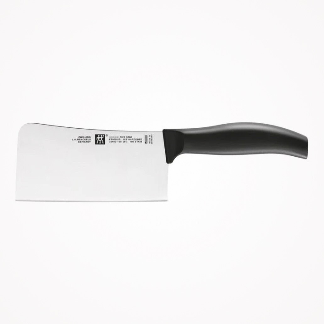 RARE Discontinued Zwilling JA Henckels 32400-150 6" Five Star Meat Cleaver  NEW