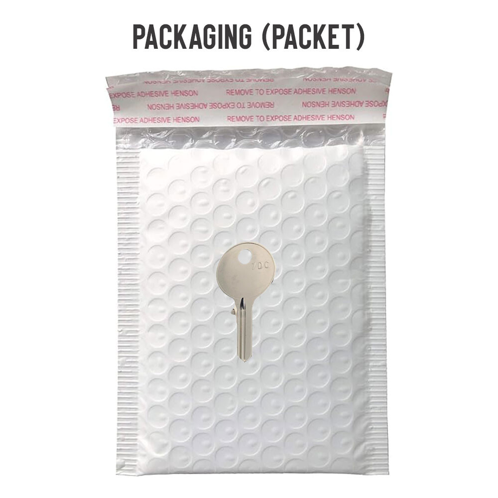 7DC Key Blank – Nickel