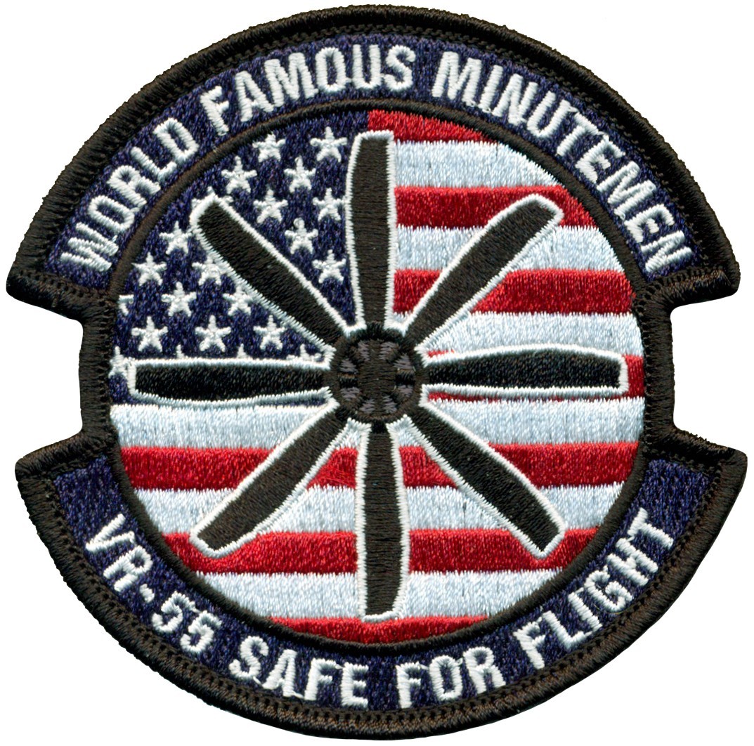 USN FLEET LOGISTICS SUPPORT SQUADRON 55 (VR-55) SAFE for FLIGHT PATCH