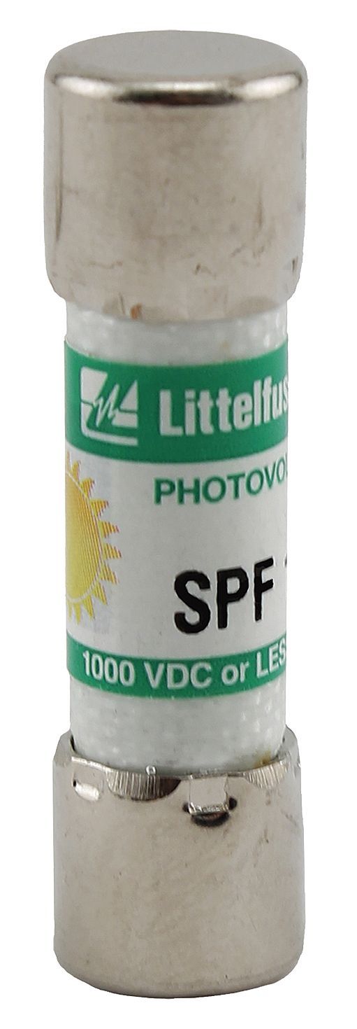 (4)QTY Littelfuse SPF 15 ( littlefuse) 15 Amp Solar Fuse Photovoltaic 1000VDC