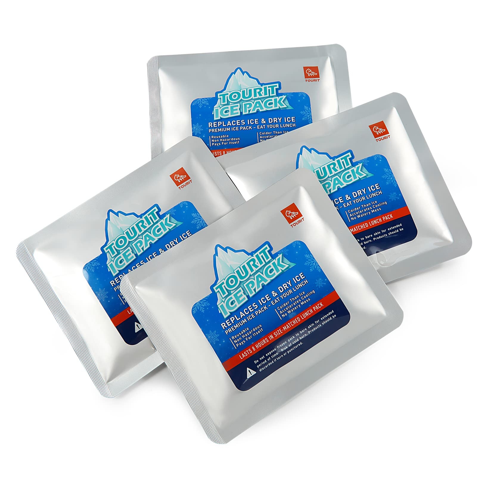 Reusable Ice Pack for Coolers Long Lasting Freezer Packs for Lunch Bags Boxes