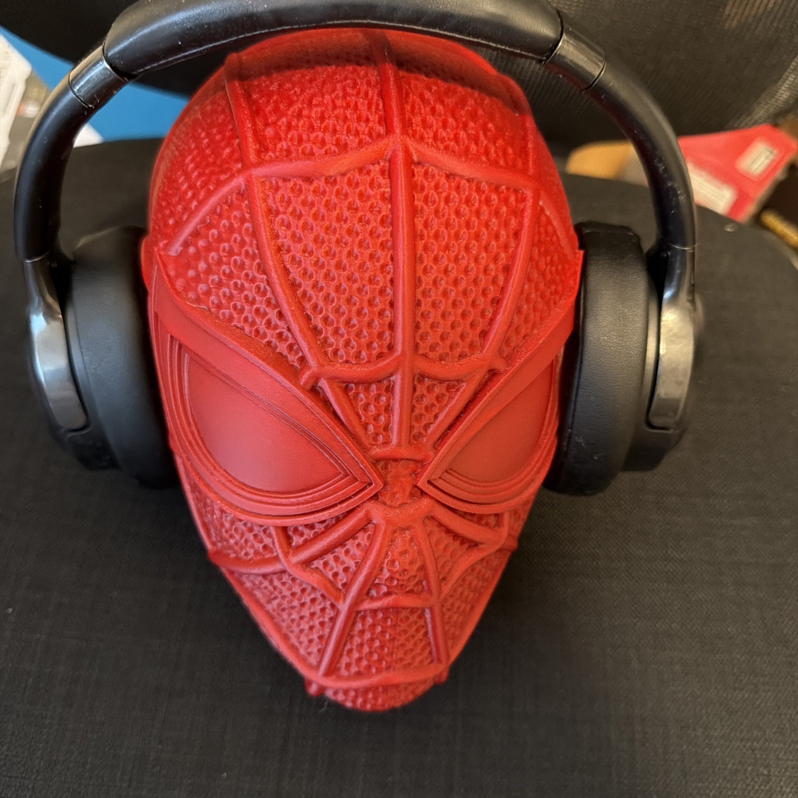 Spiderman Headset Holder Headphone Stand Desk Organizer 3D Printed