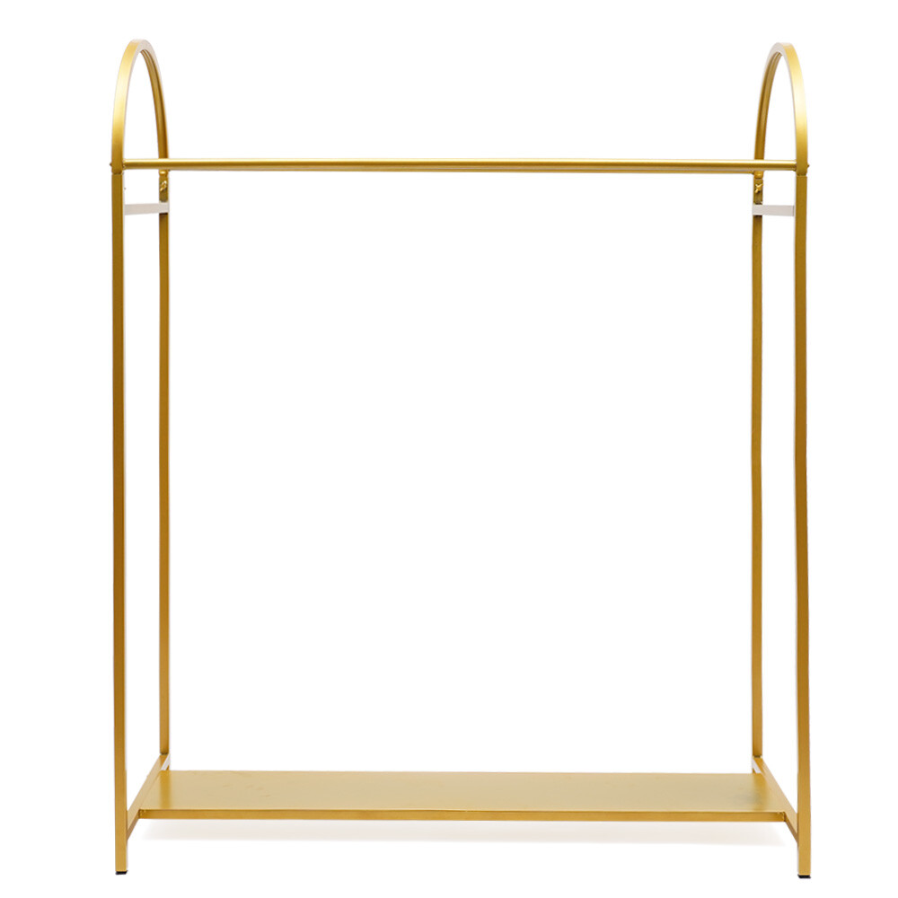 Metal Garment Rack Closet Organizer Stand Clothes Rod Wardrobe Garment Organizer