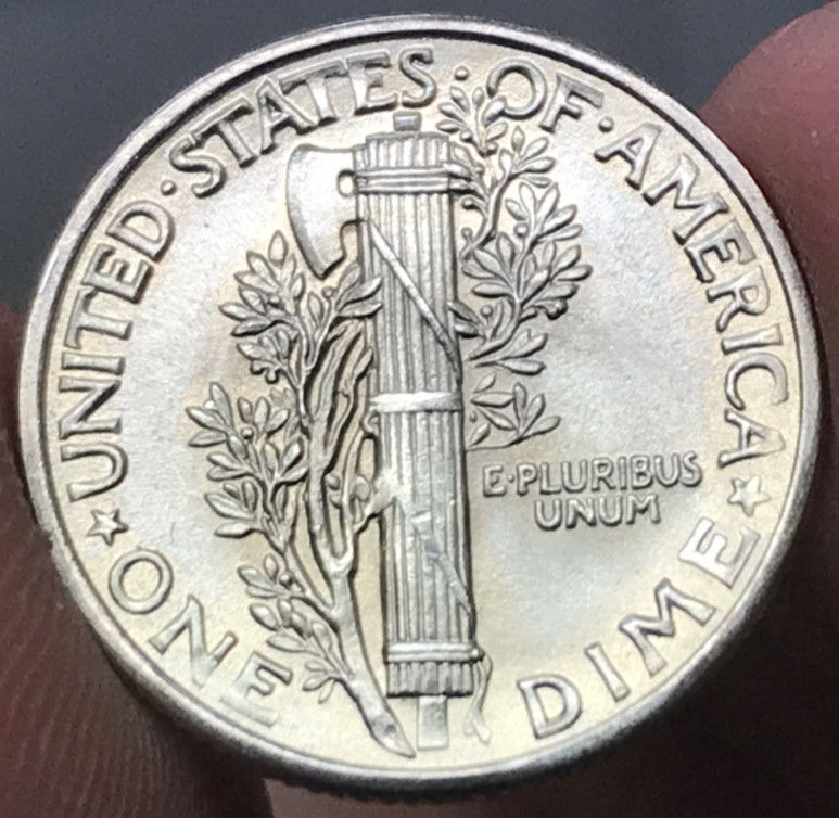 1940 10C Silver Mercury Dime Uncirculated