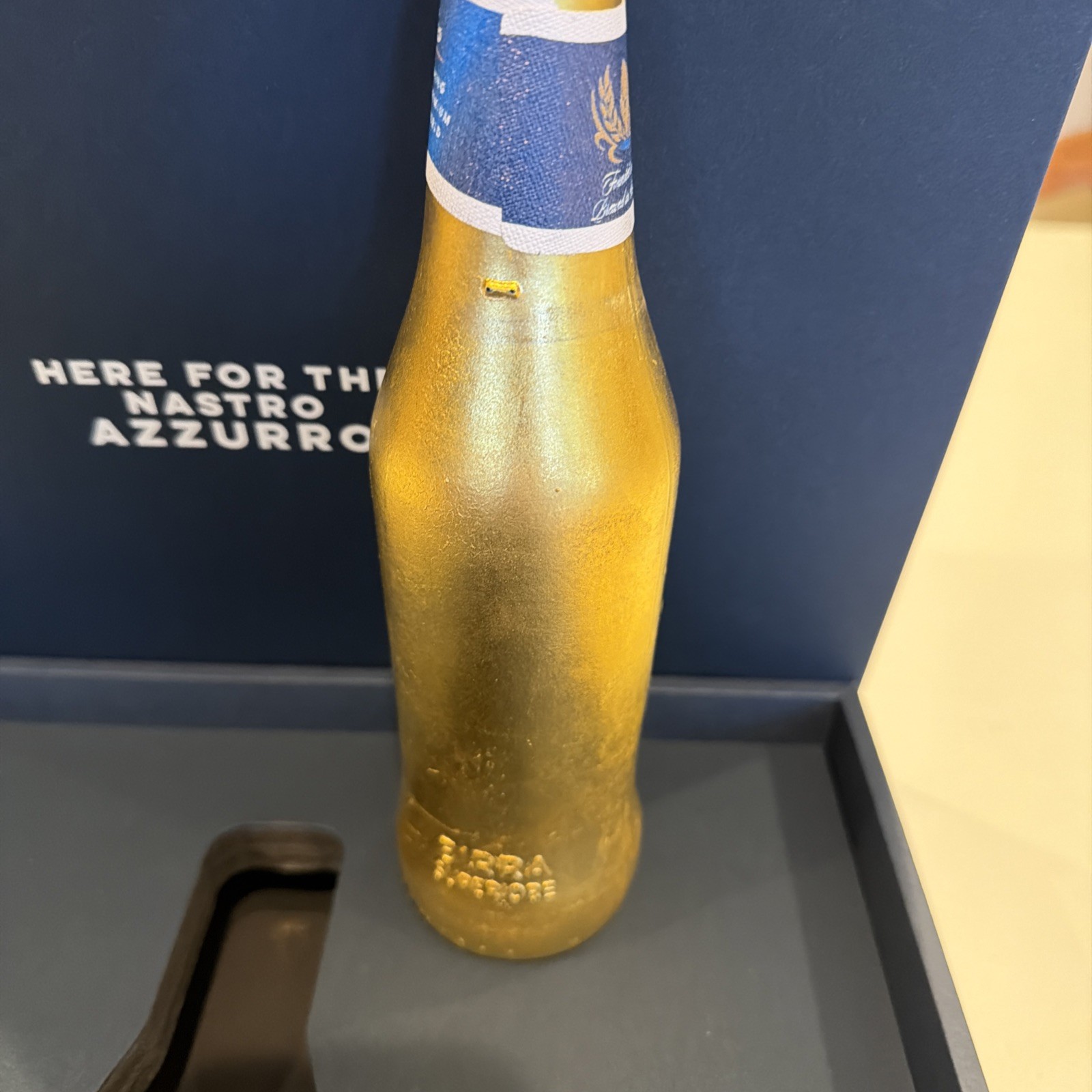 Peroni Gold Bottle Limited Edition Keepsake