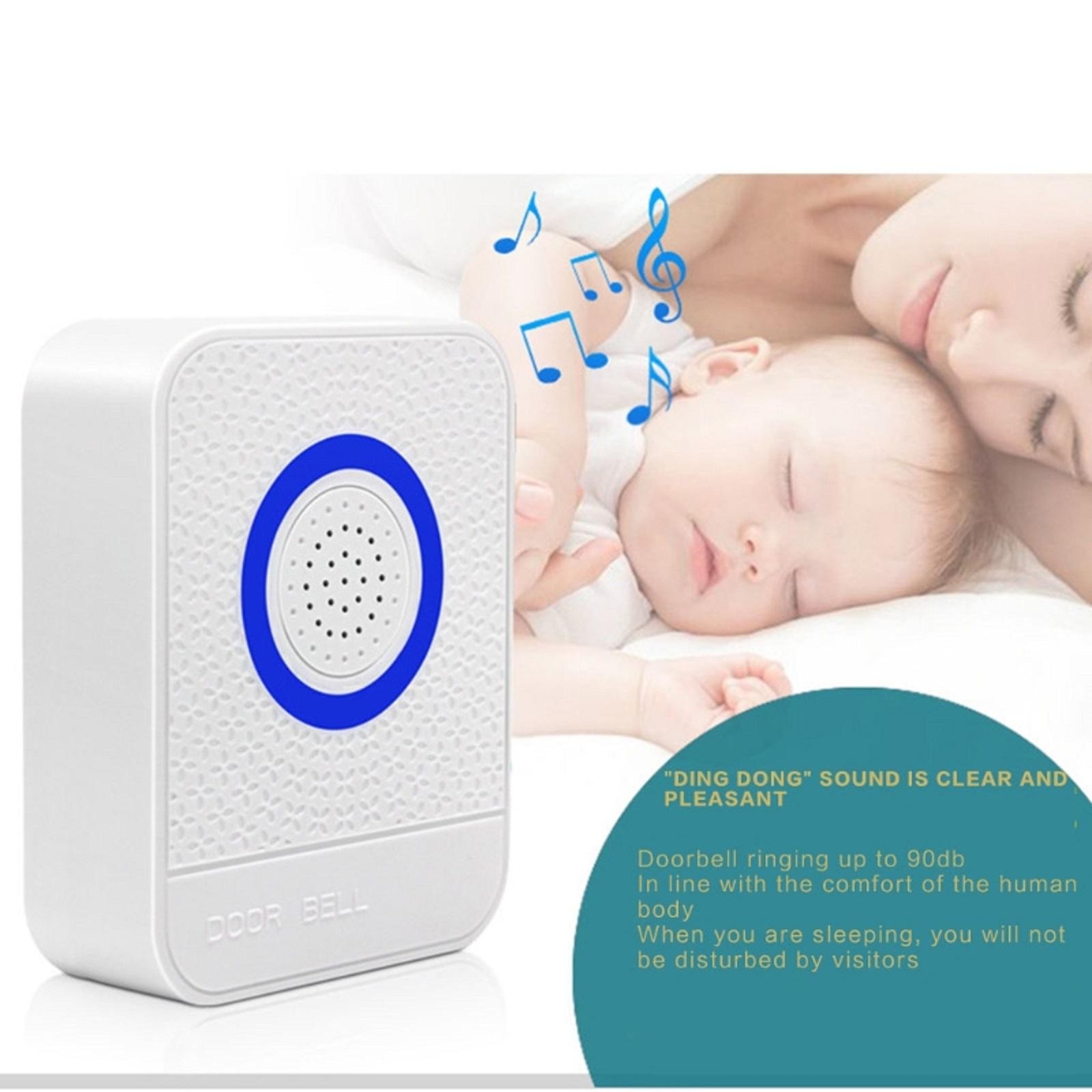 Hotel Home Office Wired Doorbell DC 12V Wire Access Security Control System