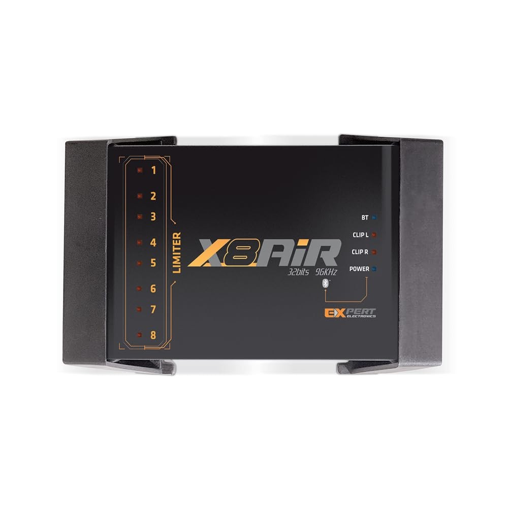 8~Channel Car Audio DSP Processor, 32~Bit/96kHz, Bluetooth App, 79~Band EQ